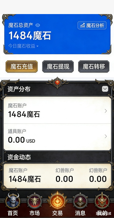 魔域私服装备强化场景